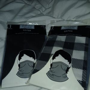 Wellness Black and Gray Gaiter Set